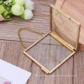 Glass Metal Picture Frame Free Hanging Picture Frame